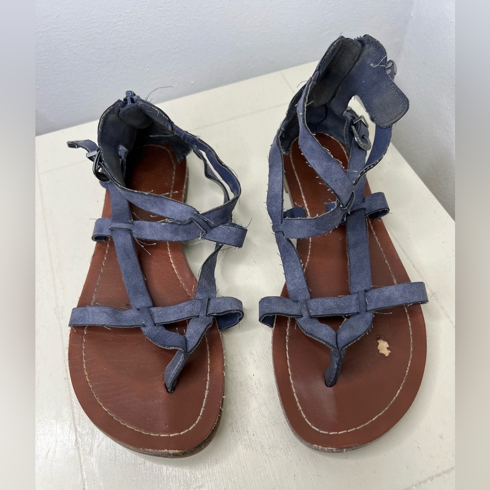 G by Guess Zip Back Sandals